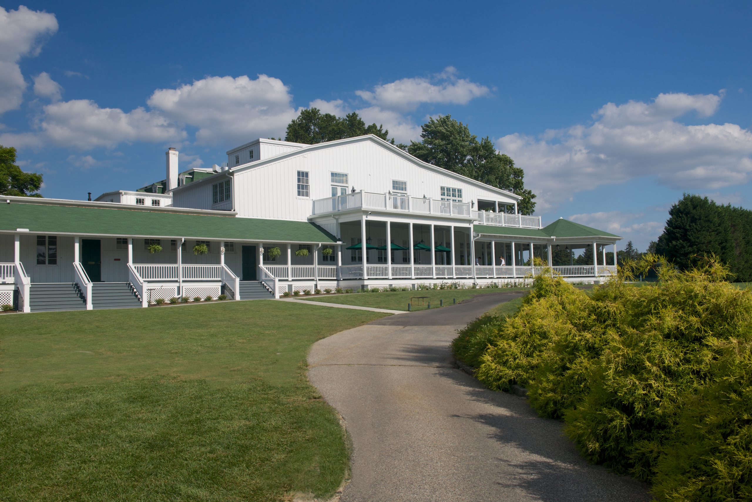 The Elkridge Country Club in Baltimore, Maryland renovated by Delbert Adams Construction Group, Commercial Construction division.